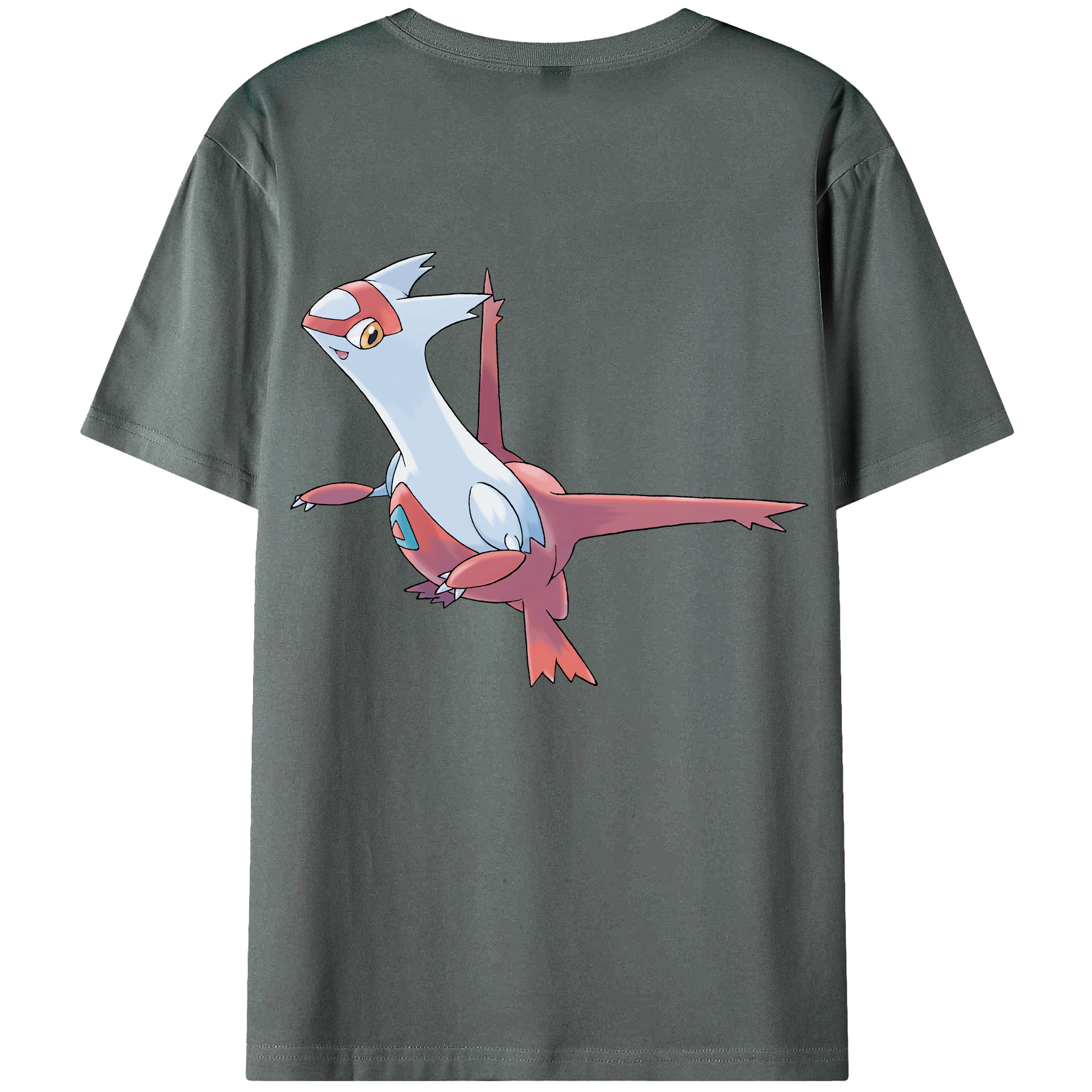 （画像用） ポケットモンスター Pokémon 綿100％半袖Tシャツ（背面プリント）